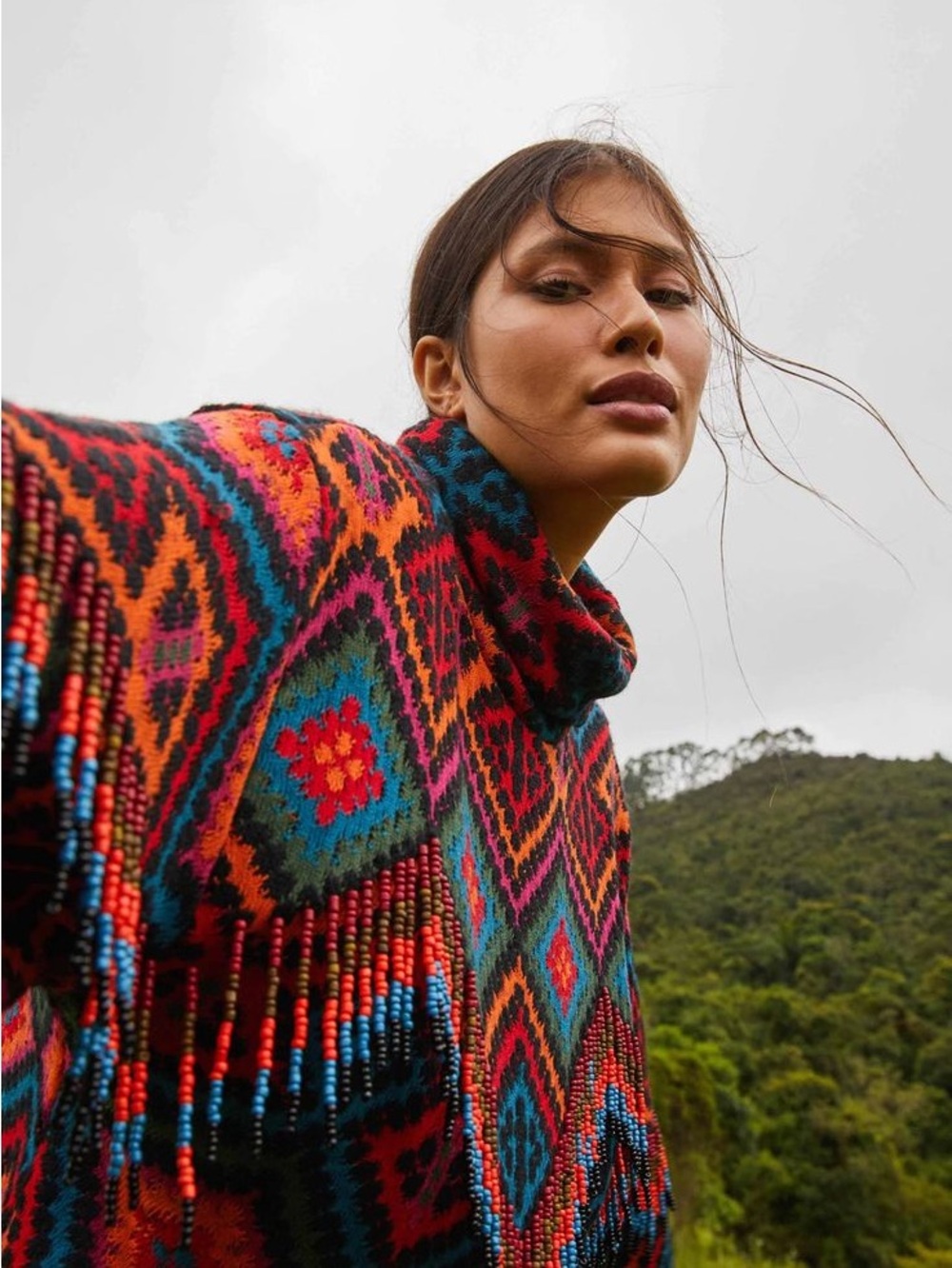 Farm Rio Rauti Beaded Sweater - Picture 2 of 8